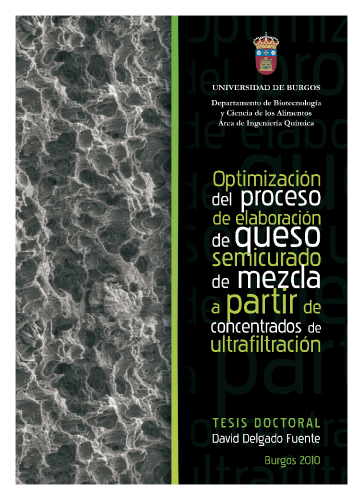 OPTIMIZACIÓN DEL PROCESO DE ELABORACIÓN DE QUESO SEMICURADO DE MEZCLA A PARTIR DE CONCENTRADOS DE ULTRAFILTRACIÓN